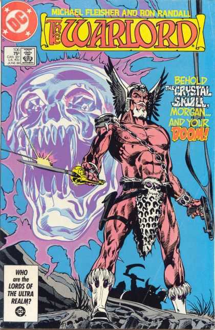 Warlord 106 - Michael Fleisher - Ron Randall - Crystal Skull - Morgan - Doom