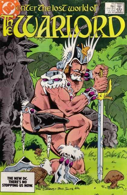 Viking - Skull - Sword - Wings - Jungle - Dan Jurgens Warlord 77 - Viking - Skull - Sword - Wings - Jungle - Dan Jurgens