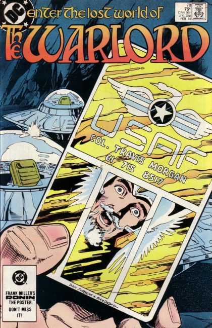 Dc - Comics Code Authority - Spaceship - Col Travis Morgan - Usaf - Dan Jurgens Warlord 78 - Dc - Comics Code Authority - Spaceship - Col Travis Morgan - Usaf - Dan Jurgens