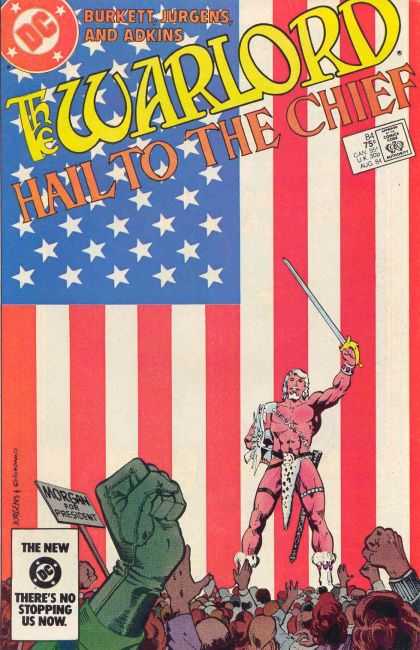 Hail - Chief - Adkins - Burkett - Jurgens - Dan Jurgens, Dick Giordano Warlord 84 - Hail - Chief - Adkins - Burkett - Jurgens - Dan Jurgens, Dick Giordano