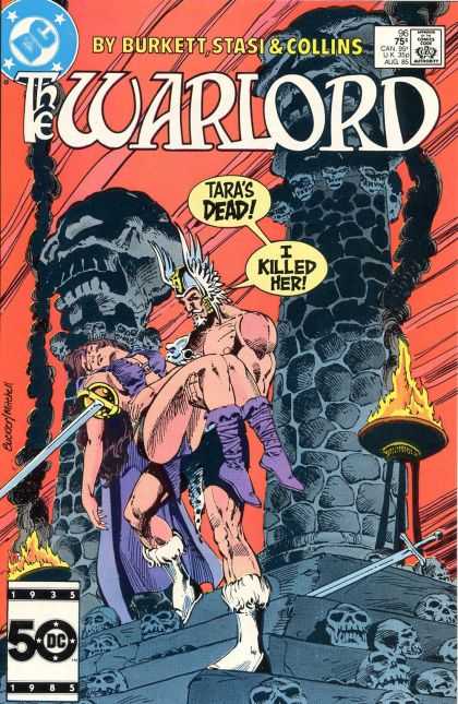 Dc - Comics Code - Burkett Stasi - Collins - Taras Dead I Killed Her - Richard Buckler Warlord 96 - Dc - Comics Code - Burkett Stasi - Collins - Taras Dead I Killed Her - Richard Buckler