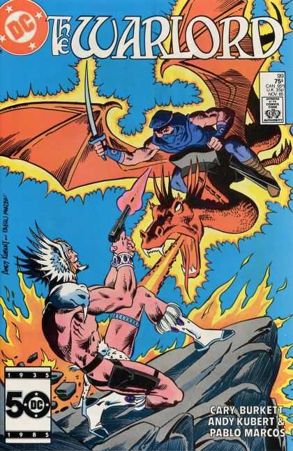 Dragon - Sword - Gun - Winged Helmet - Fire - Andy Kubert Warlord 99 - Dragon - Sword - Gun - Winged Helmet - Fire - Andy Kubert