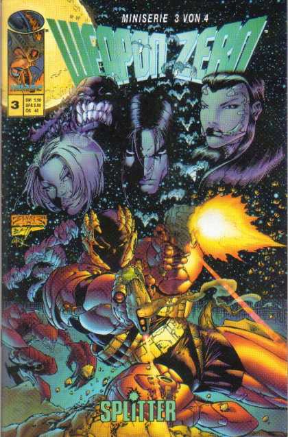 Weapon Zero 20 - Miniserie 3 Von 3 - Faces - Blaster - Space - Splitter
