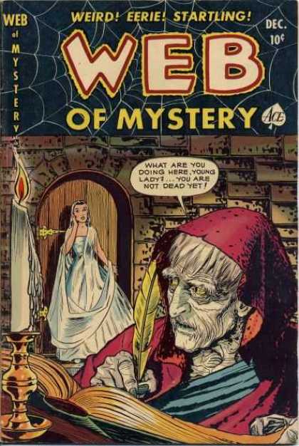 Web of Mystery Covers