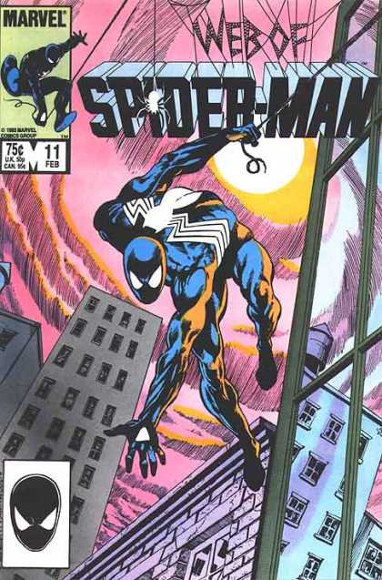 Web of Spider-Man 11 - Buildings - Swinging - Black Costume - Marvel - Water Tower