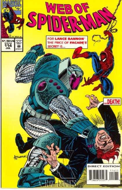Web of Spider-Man 114 - Action - Adventure - Marvel - Super-hero - Bad Guy