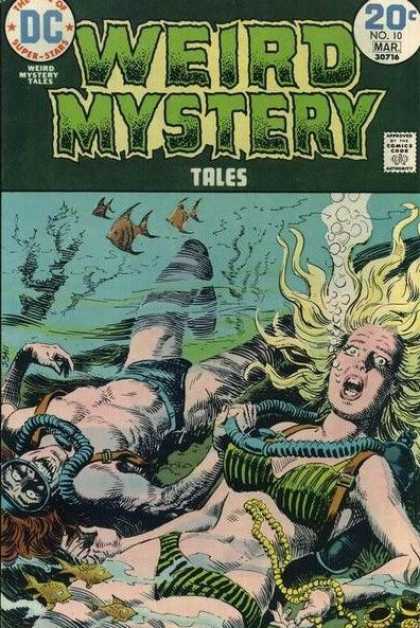Weird Mystery Tales 10 - Dc Comics - 20 Cents - Super Stars - No 10 - March - Luis Dominguez