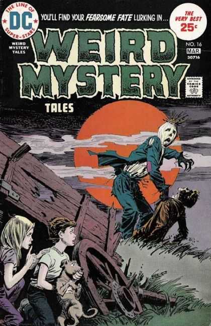 Weird Mystery Tales 16 - Scarecrow - Wagon - Fearsome Fate - Very Best - Red Moon - Luis Dominguez
