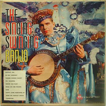 Weirdest Album Covers - Singing, Swinging Banjo
