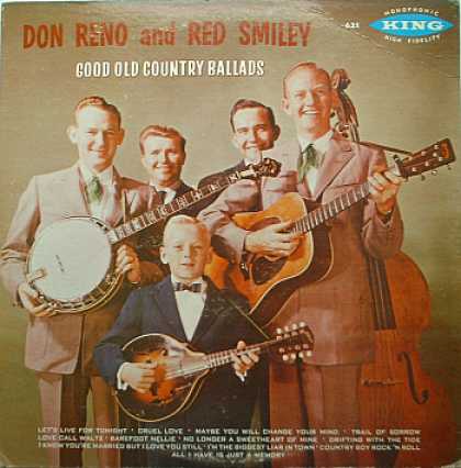Weirdest Album Covers - Reno, Don & Red Smiley (Good Old Country Ballads)