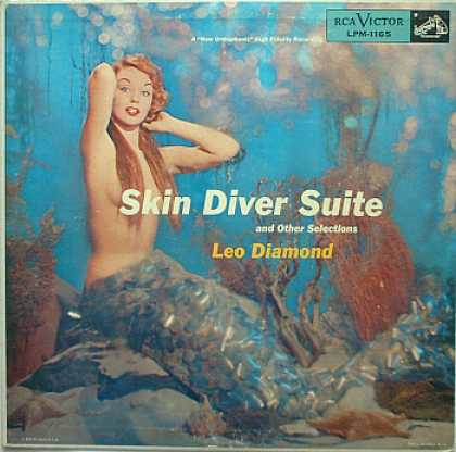 Weirdest Album Covers - Diamond, Leo (Skin Diver Suite)