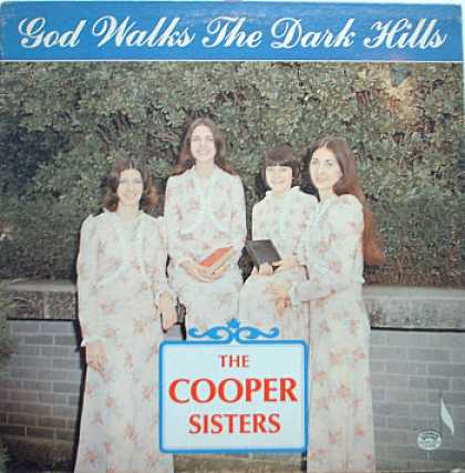 Weirdest Album Covers - Cooper Sisters (God Walks The Dark Hills)