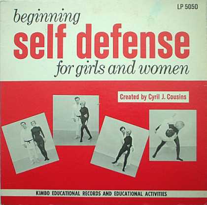 Weirdest Album Covers - Cousins, Cyril J. (Beginning Self-Defense For Girls And Women)