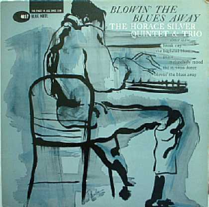 Weirdest Album Covers - Silver, Horace (Blowin' The Blues Away)