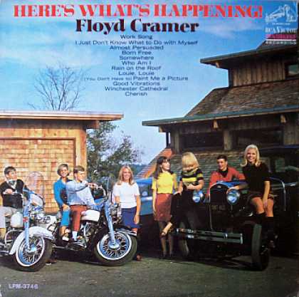 Weirdest Album Covers - Cramer, Floyd (Here's What's Happening)