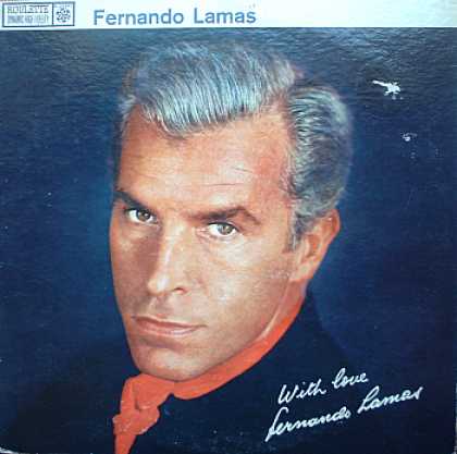 Weirdest Album Covers - Lamas, Fernando (With Love)