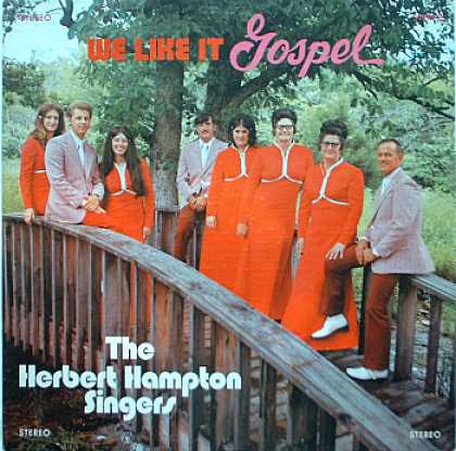 Weirdest Album Covers - Hampton, Herbert Singers (We Like It Gospel)