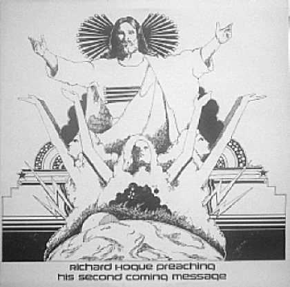 Weirdest Album Covers - Hogue, Richard (Preaching His Second Coming Message)