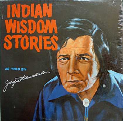 Weirdest Album Covers - Silverheels, Jay (Indian Wisdom Stories)