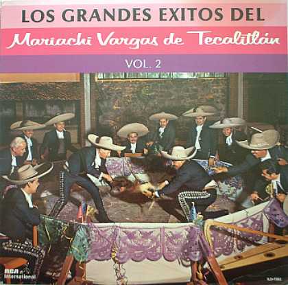 Weirdest Album Covers - Mariachi Vargas de Tecalitlan (Los Grandes Exitos del...)