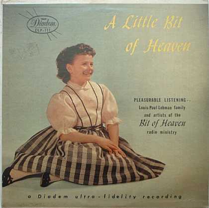 Weirdest Album Covers - Lehman, Louis Paul (A Little Bit Of Heaven)