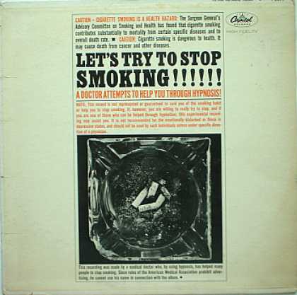 Weirdest Album Covers - Let's Try To Stop Smoking