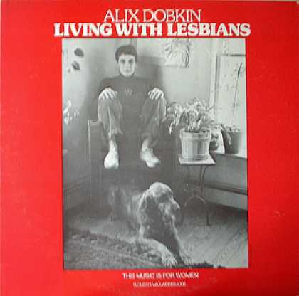 Weirdest Album Covers - Dobkin, Alix (Living With Lesbians)