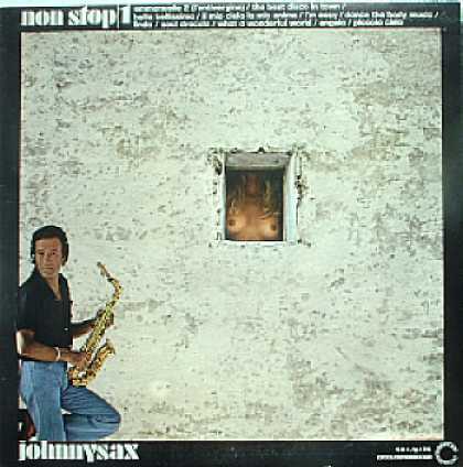Weirdest Album Covers - Sax, Johnny (Non Stop, Vol 1)