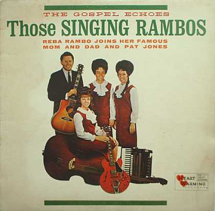 Weirdest Album Covers - Gospel Echoes (Those Singing Rambos)