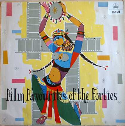Weirdest Album Covers - Film Favourites Of The Forties, vol 1
