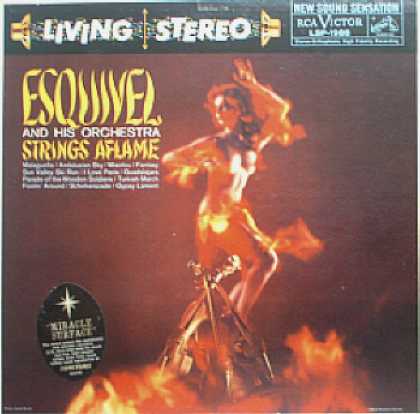 Weirdest Album Covers - Esquivel (Strings Aflame)