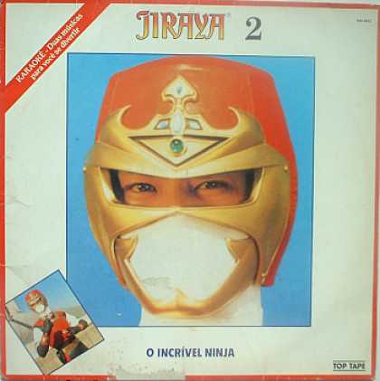 Weirdest Album Covers - Jiraya 2 (O Increvel Ninja)
