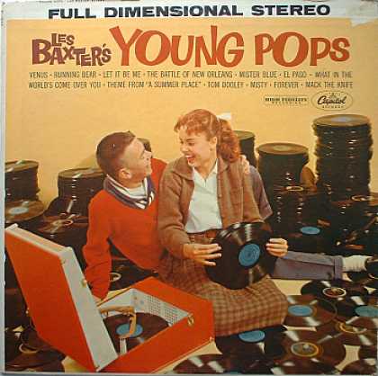 Weirdest Album Covers - Baxter, Les (Young Pops)