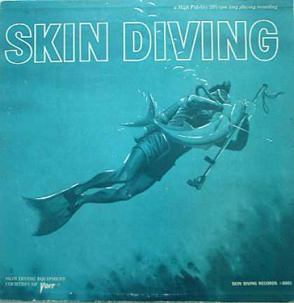 Weirdest Album Covers - Skin Diving