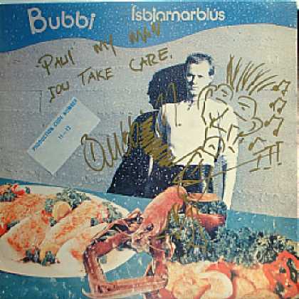 Weirdest Album Covers - Bubbi (Isbjarnablus)