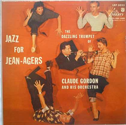 Weirdest Album Covers - Gordon, Claude (Jazz For Jean-Agers)