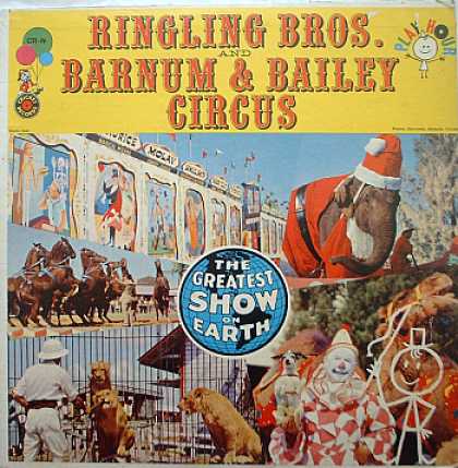 Weirdest Album Covers - Ringling Bros. Barnum & Bailey Circus (The Greatest Show On Earth)