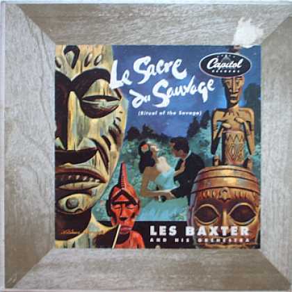 Weirdest Album Covers - Baxter, Les (Le Sacre du Sauvage)