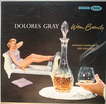 Weirdest Album Covers - Gray, Dolores (Warm Brandy)