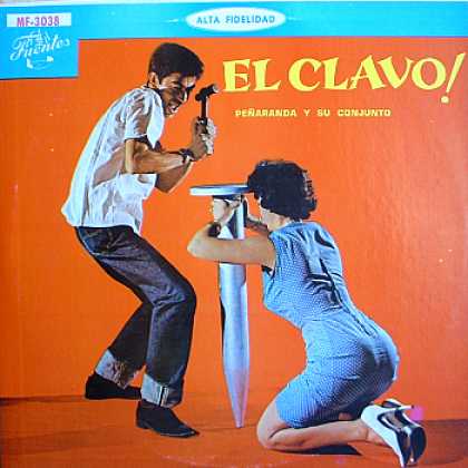 Weirdest Album Covers - Penaranda y su Conjunto (El Clavo)