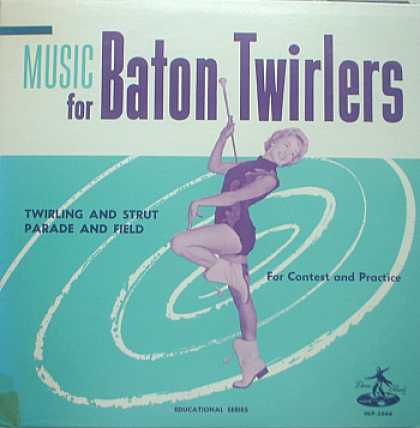 Weirdest Album Covers - Music For Baton Twirlers