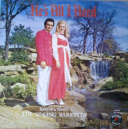 Weirdest Album Covers - Singing Barretts (He's All I Need )