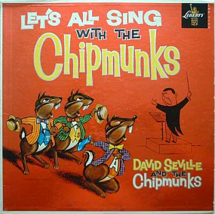 Weirdest Album Covers - Chipmunks (Let's All Sing)