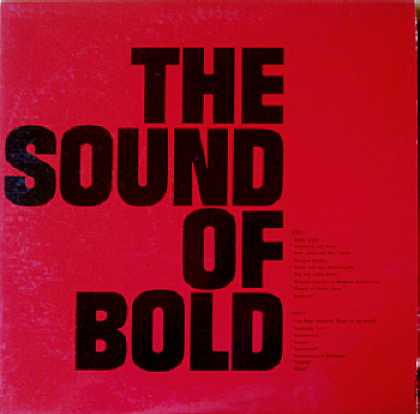 Weirdest Album Covers - Sound Of Bold