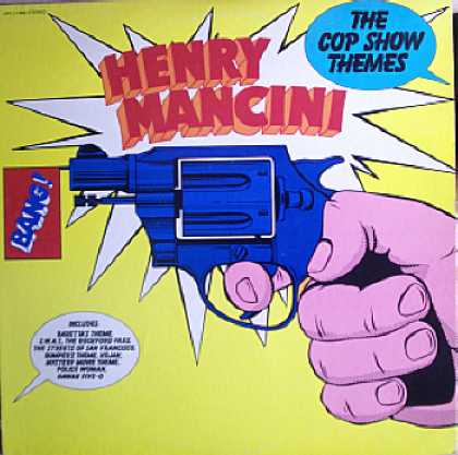 Weirdest Album Covers - Mancini, Henry (Cop Show Themes)