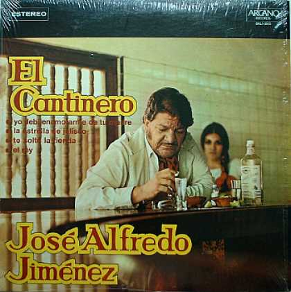 Weirdest Album Covers - Jimenez, Jose Alfredo (El Cantinero)
