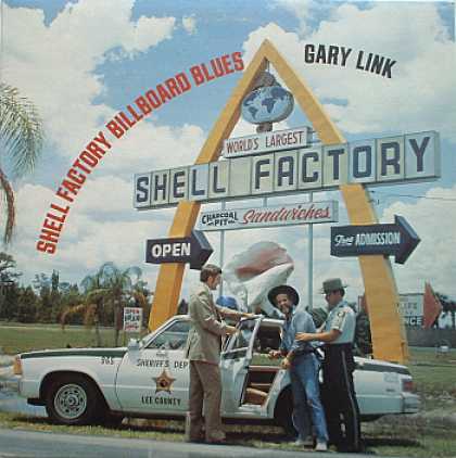 Weirdest Album Covers - Link, Gary (Shell Factory Billboard Blues)