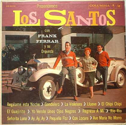Weirdest Album Covers - Santos, Los (Presentamos...)