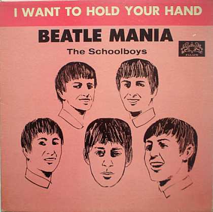 Weirdest Album Covers - Schoolboys (Beatle Mania)