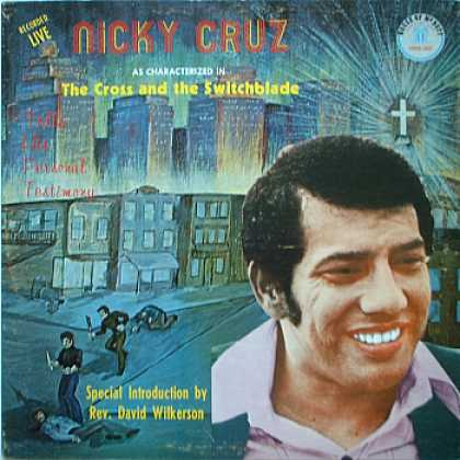 Weirdest Album Covers - Cruz, Nicky (The Cross And The Switchblade)